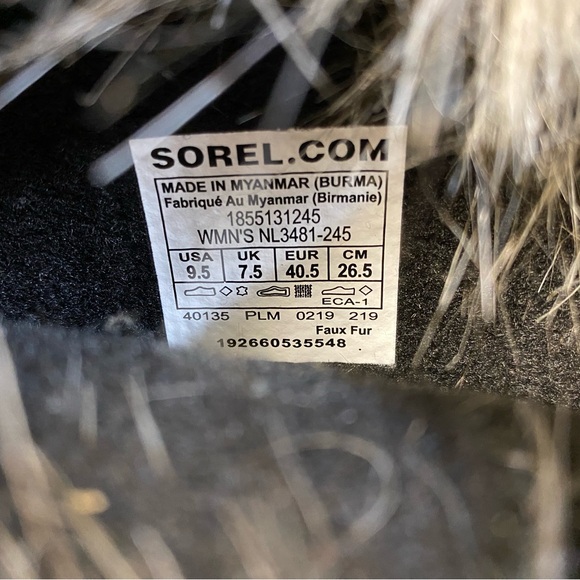 Sorel Women’s Joan of Artic Winter Boots SZ 9.5 - Picture 4 of 4